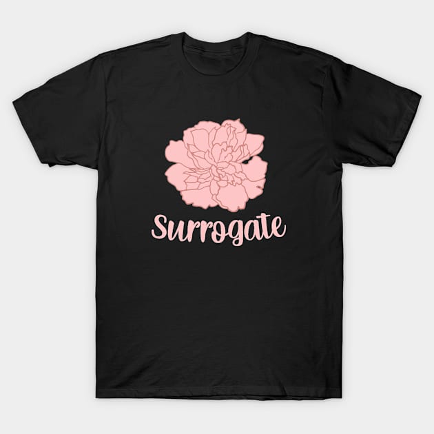 Surrogate Cute Flower T-Shirt by BethTheKilljoy